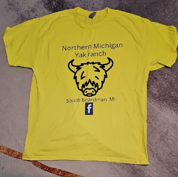 Northern Michigan Yak Ranch Tshirt - Picture 1 of 1